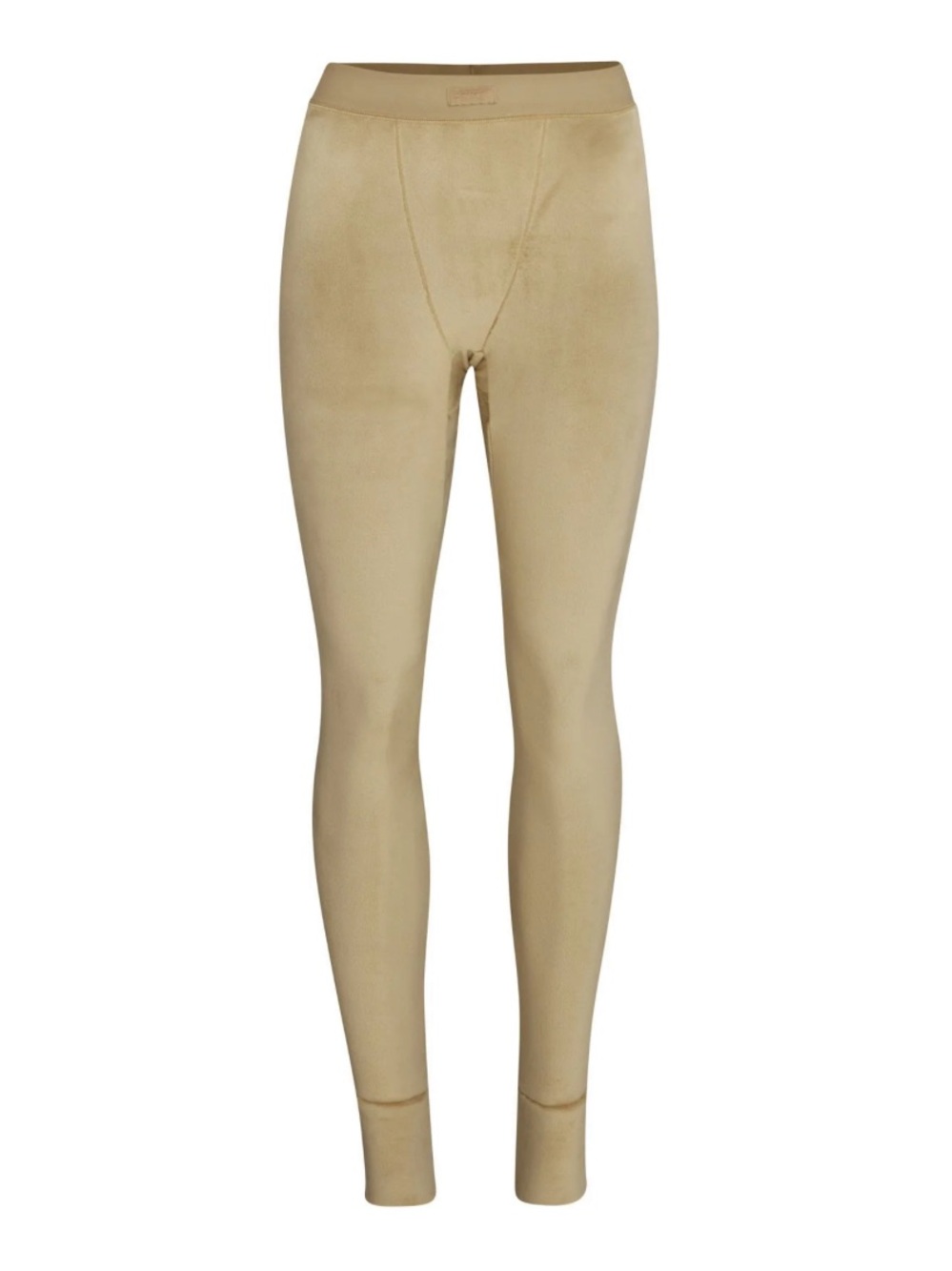 Skims velour legging gold NWT